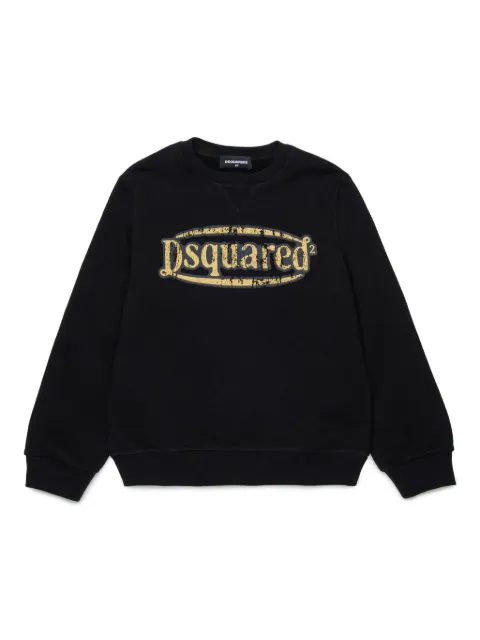 DSQUARED2 KIDS logo cotton sweatshirt