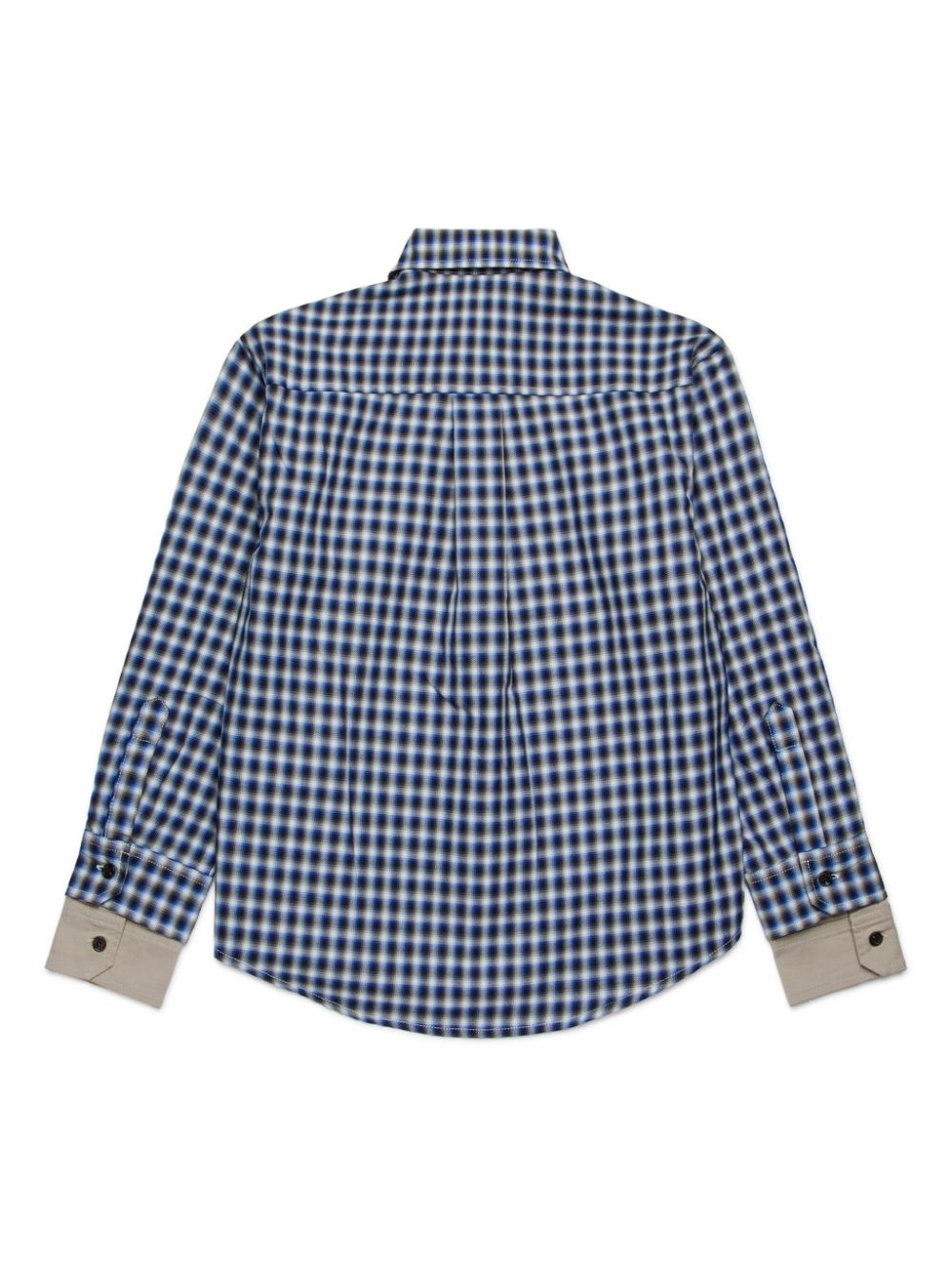 DSQUARED2 KIDS Shirt met logopatch - Blauw