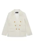 DSQUARED2 KIDS double-breasted blazer - White