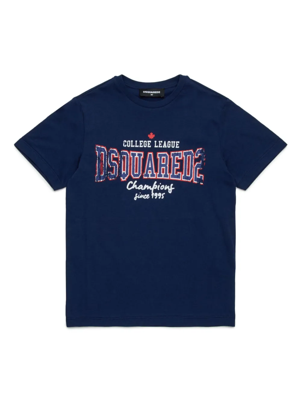DSQUARED2 KIDS ロゴ Tシャツ - ブルー DSQUARED2 KIDS ロゴ Tシャツ - ブルー