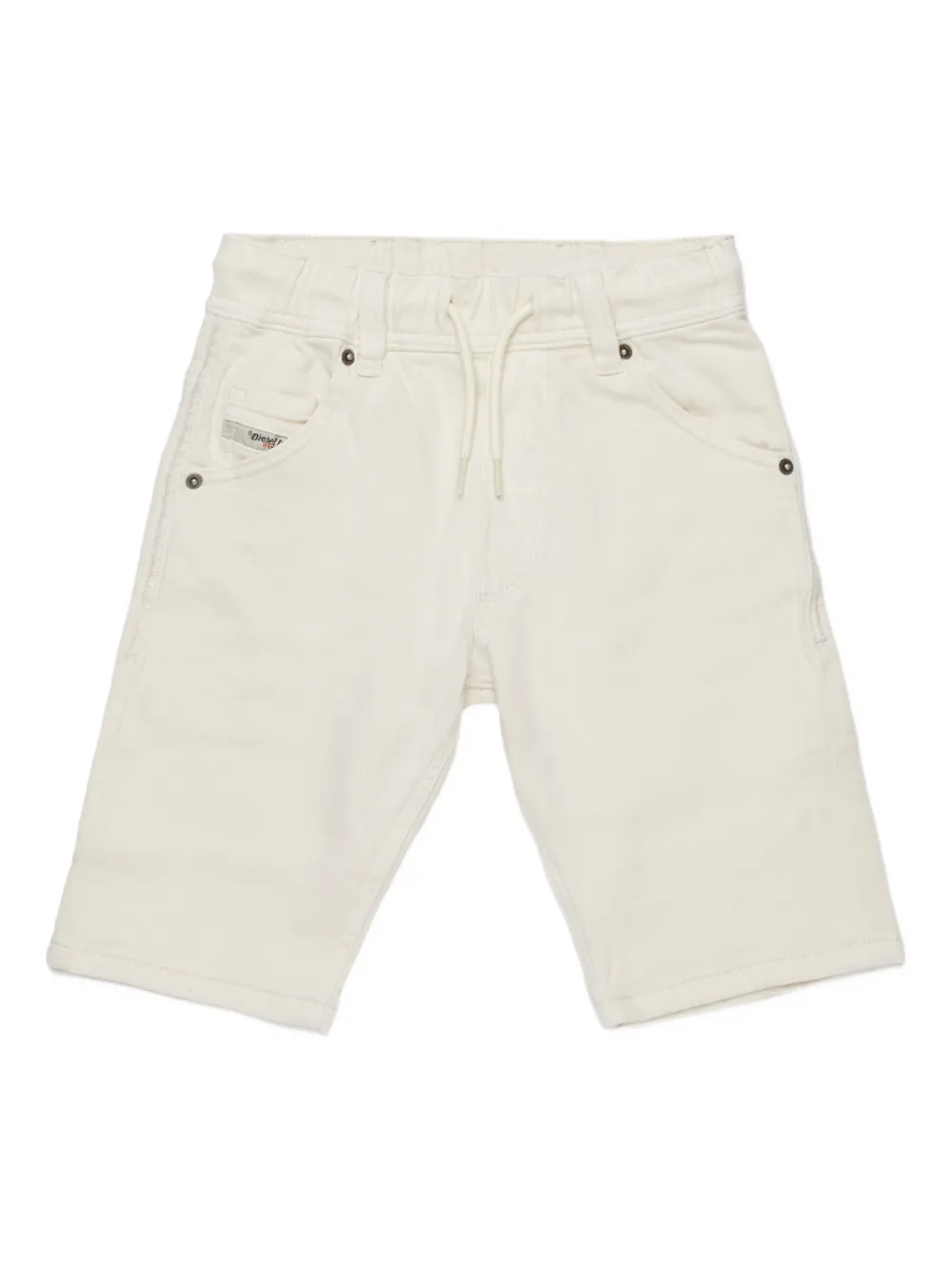 Diesel Kids JoggJeans shorts Wit