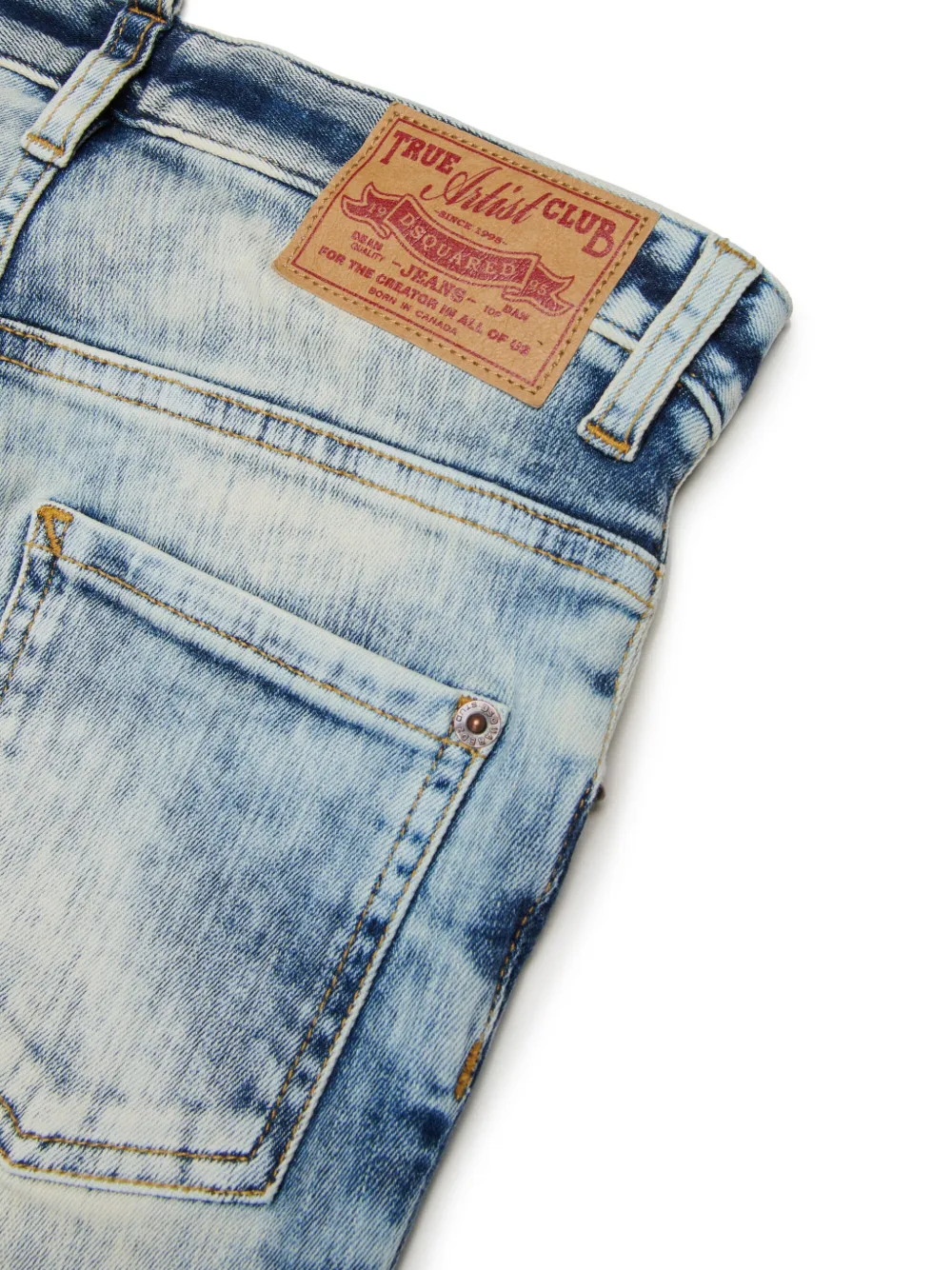 DSQUARED2 KIDS Skater jeans Blauw