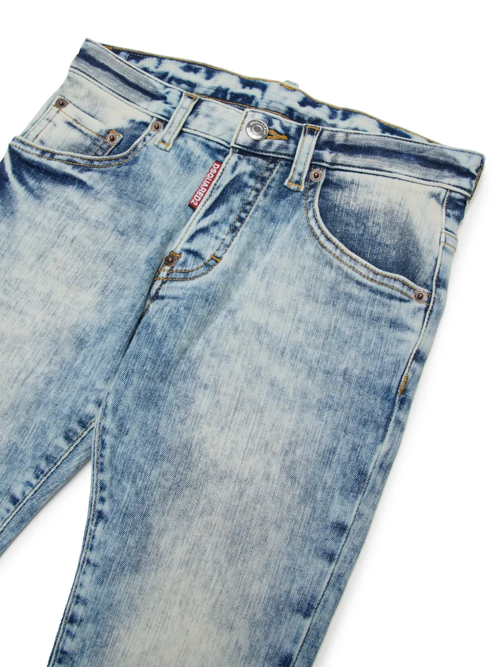 DSQUARED2 KIDS Skater jeans Blauw