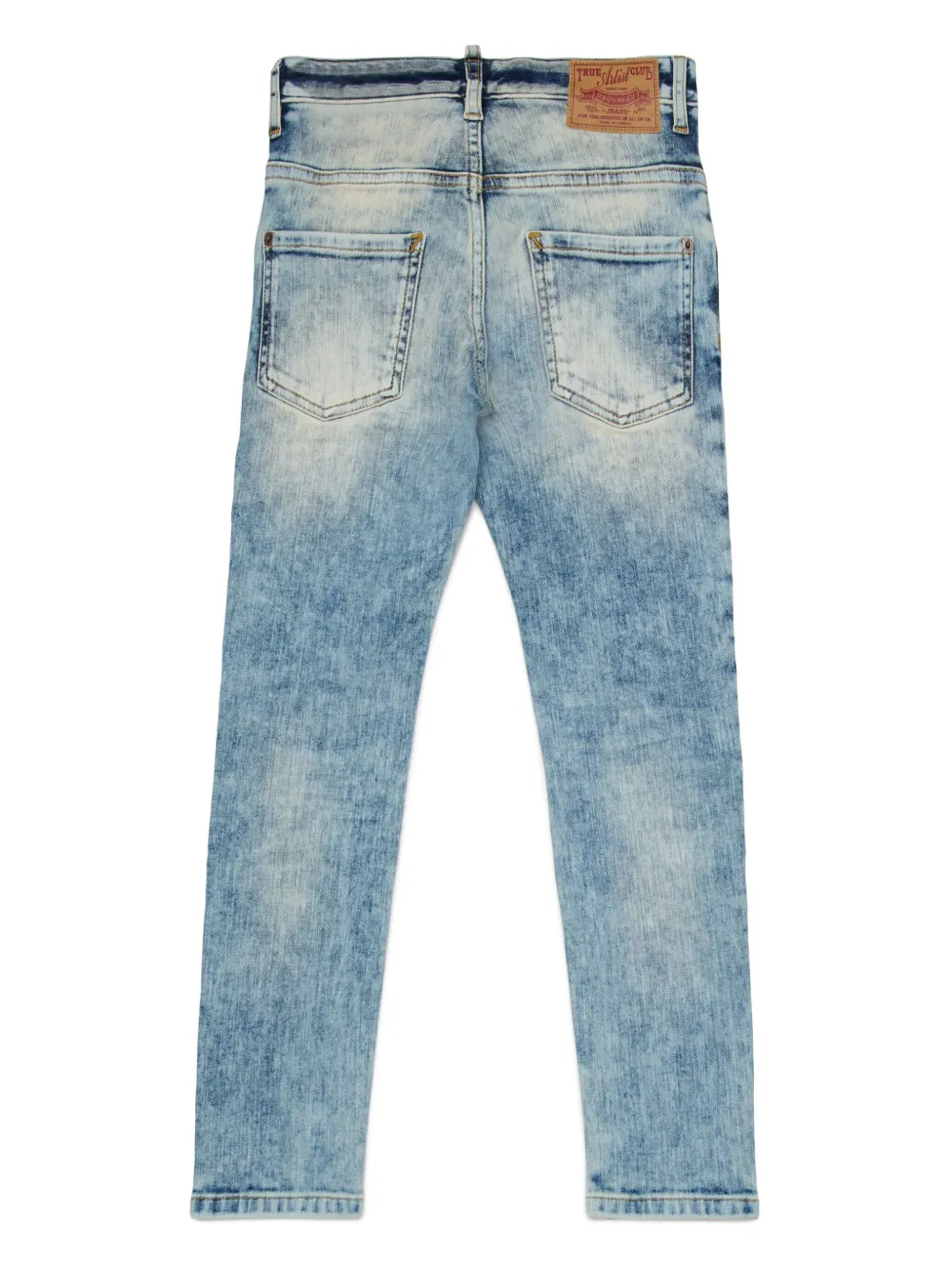 DSQUARED2 KIDS Skater jeans - Blauw