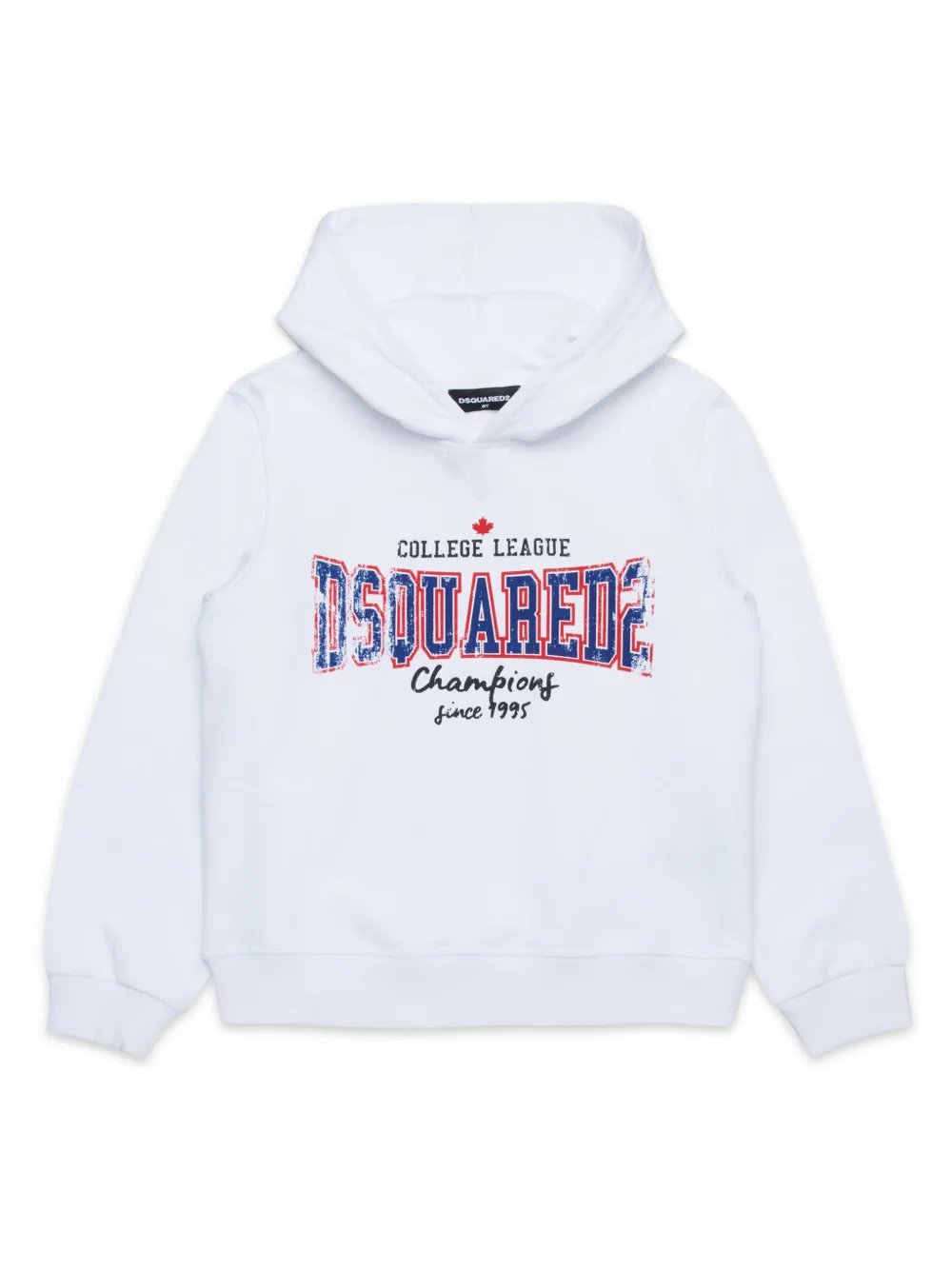 DSQUARED2 KIDS Hoodie met logoprint Wit