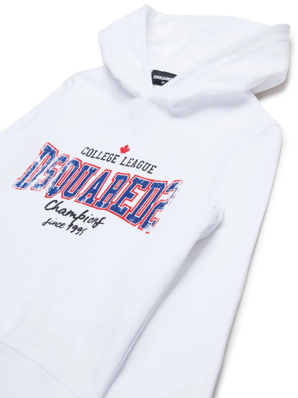 DSQUARED2 KIDS Hoodie met logoprint Wit