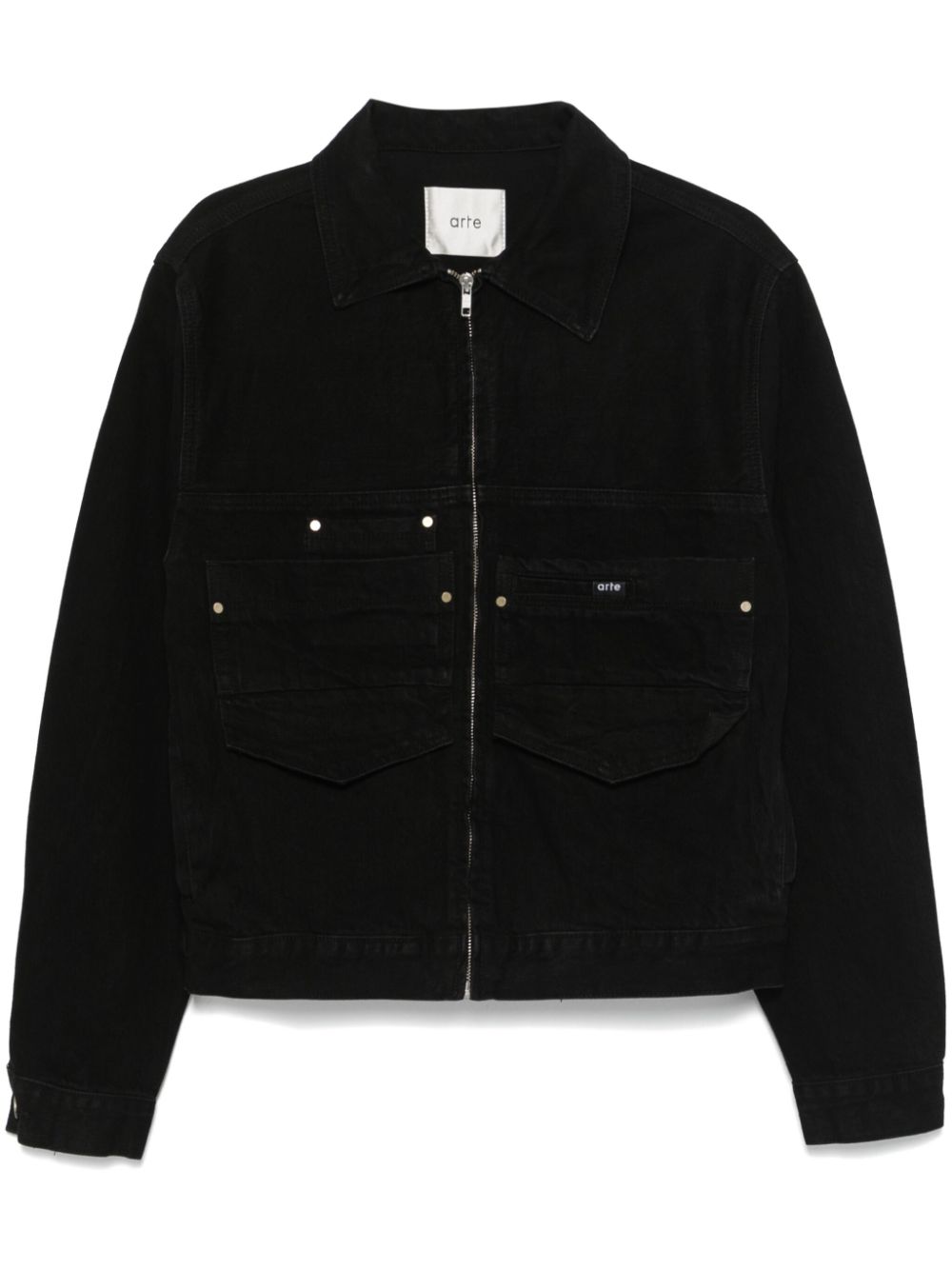 Arte Denim Jacket In Black