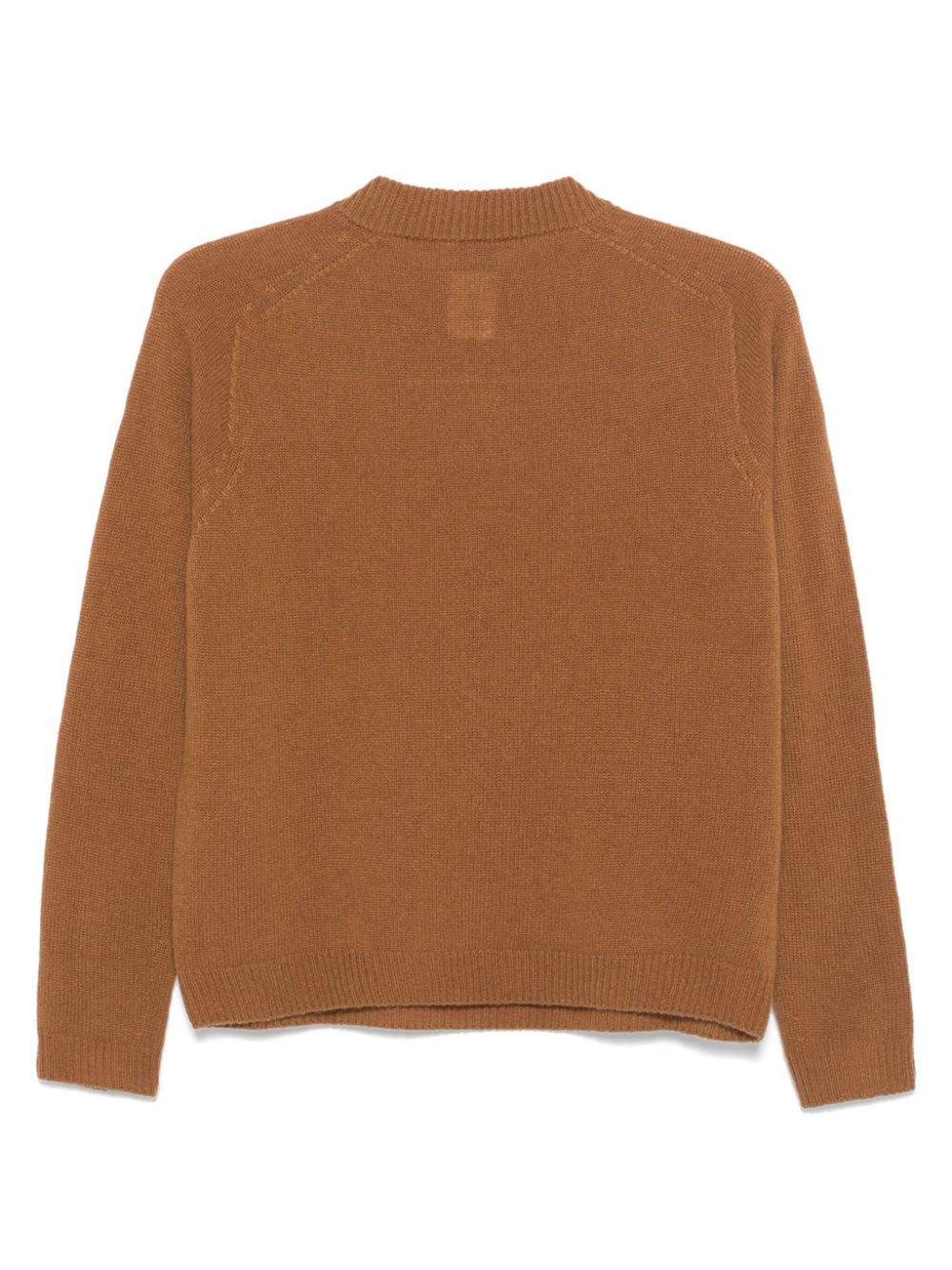 Alysi Geribbelde sweater - Bruin