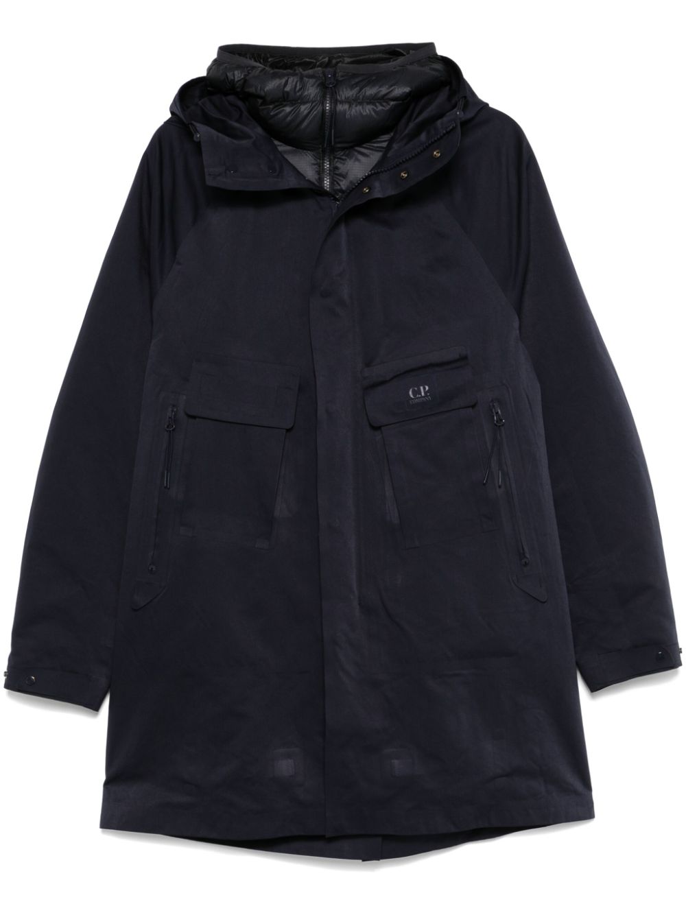 logo-patch parka