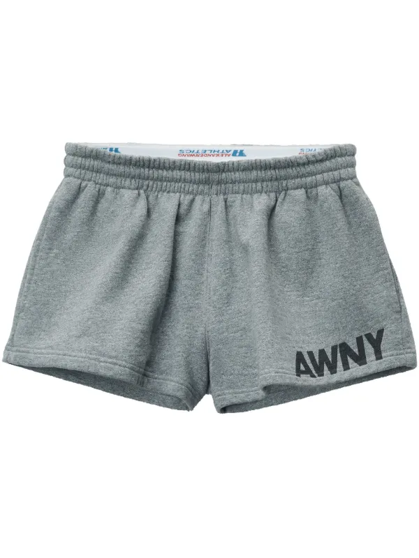 Alexander Wang ロゴプリントショートパンツ サイズ25
