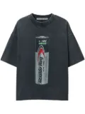 Alexander Wang graphic-print T-shirt - Grey