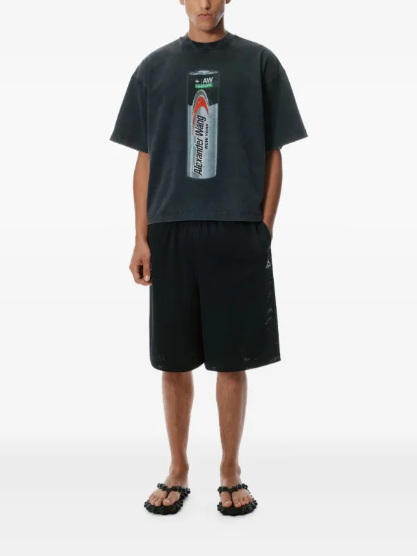 Alexander Wang graphic-print T-shirt | Grey | FARFETCH Alexander Wang graphic-print T-shirt | Grey | FARFETCH