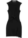 Alexander Wang knotted-waist mini dress - Black
