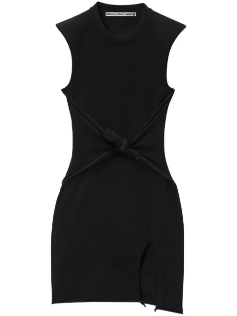 Alexander Wang knotted-waist mini dress