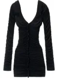 Alexander Wang ruched mini dress - Black