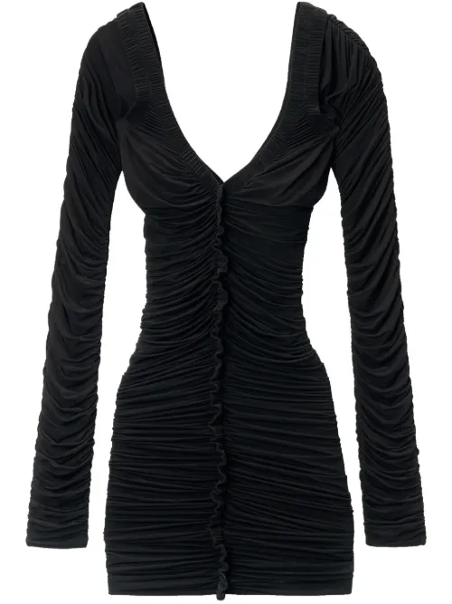 Robe courte à fronces - Alexander Wang - Modalova
