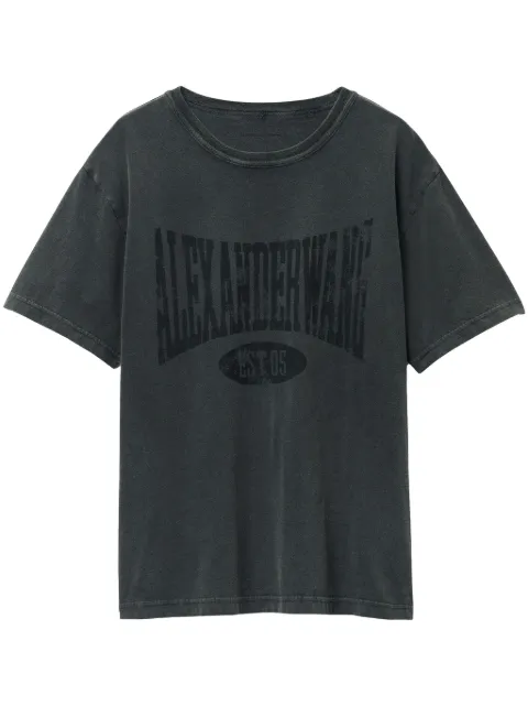 Alexander Wang logo-print cotton T-shirt