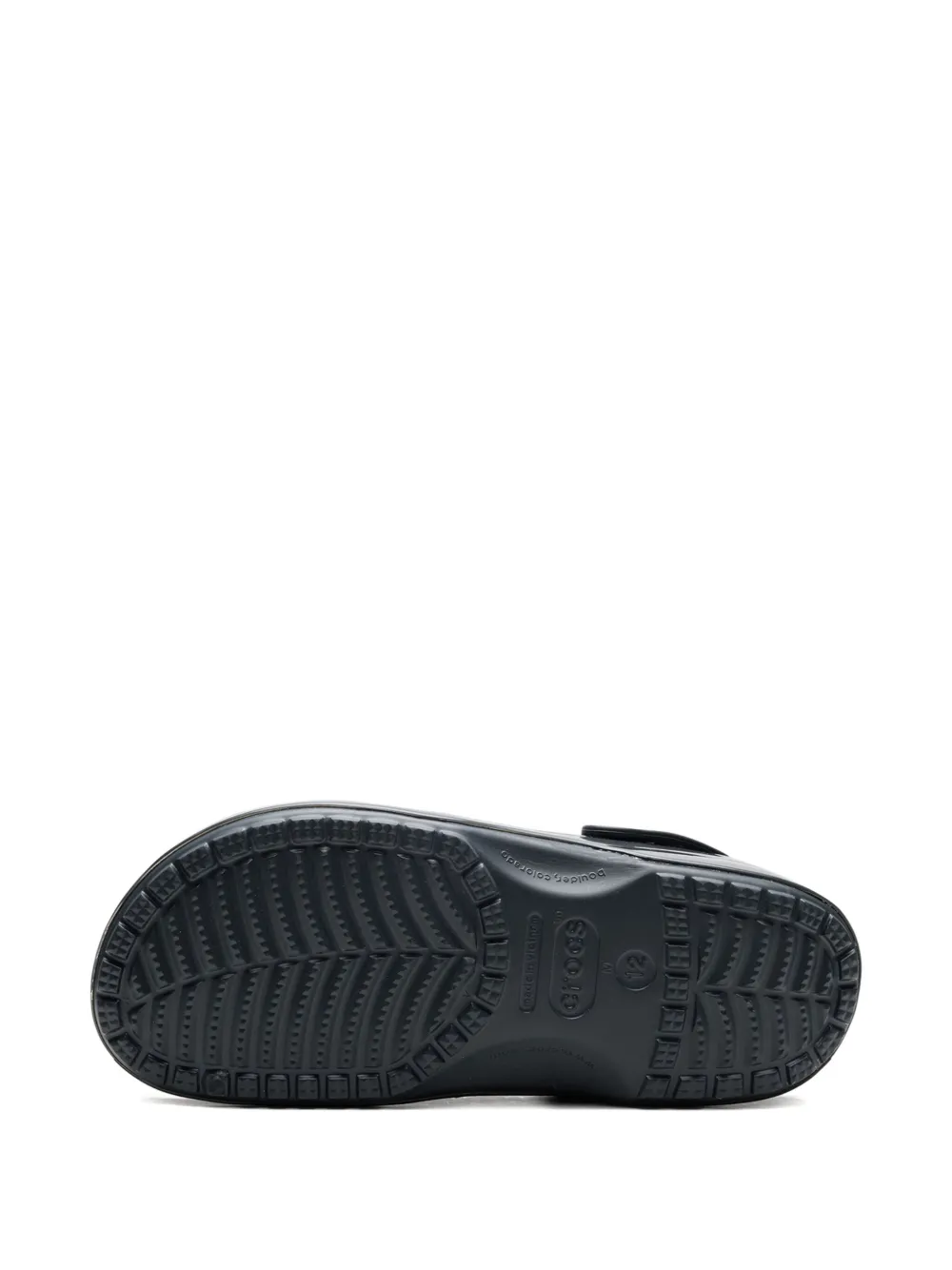 Crocs Cloud-print Heel-strap Clogs In Blue