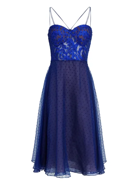 Lethicia Bronstein Poá midi dress