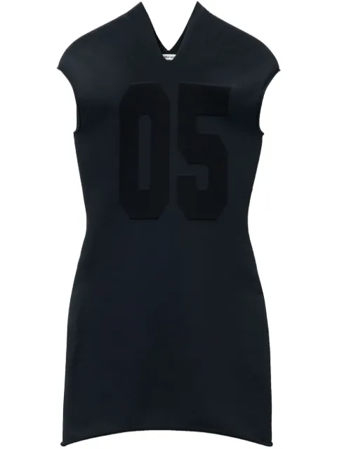 Alexander Wang jacquard logo mini dress