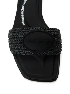 Alexander Wang  ロゴストラップ プラットフォームサンダル プラットフォーム 厚底 Alexander Wang(アレキサンダーワン