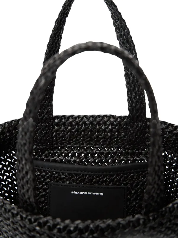 【関税&送料込】Alexander Wang Small Punch Tote Bag Alexander Wang Small Punch Tote Bag | Black | FARFETCH