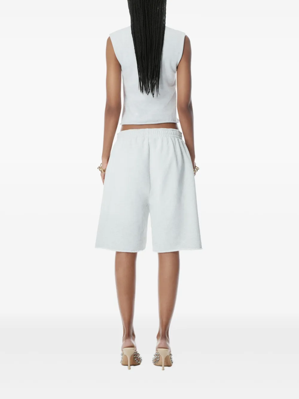 Alexander Wang T-shirt met grafische stempel Grijs