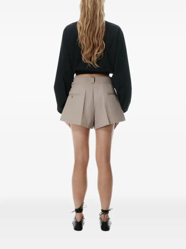 alexanderwang ハイウエストショートパンツ 26 Alexander Wang ハイウエスト ショートパンツ | ニュートラル