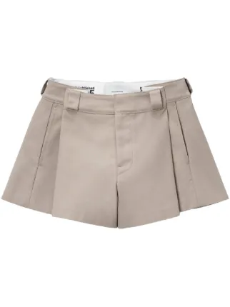 alexanderwang ハイウエストショートパンツ ブラウン Alexander Wang ハイウエスト ショートパンツ | ニュートラル