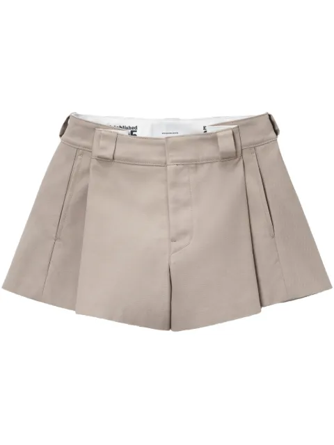 Alexander Wang high-waisted pleated shorts 