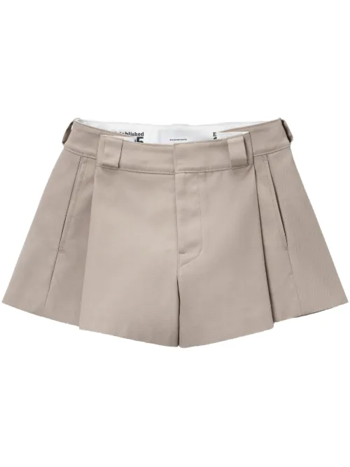 Short plissé à taille haute - Alexander Wang - Modalova