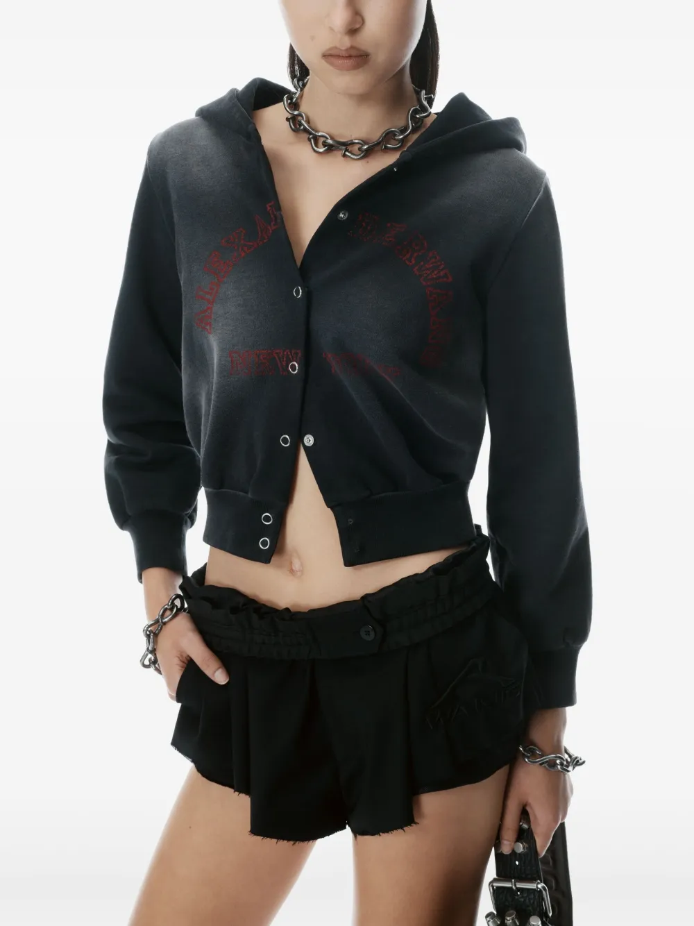 Alexander Wang Gerafeld jack Zwart