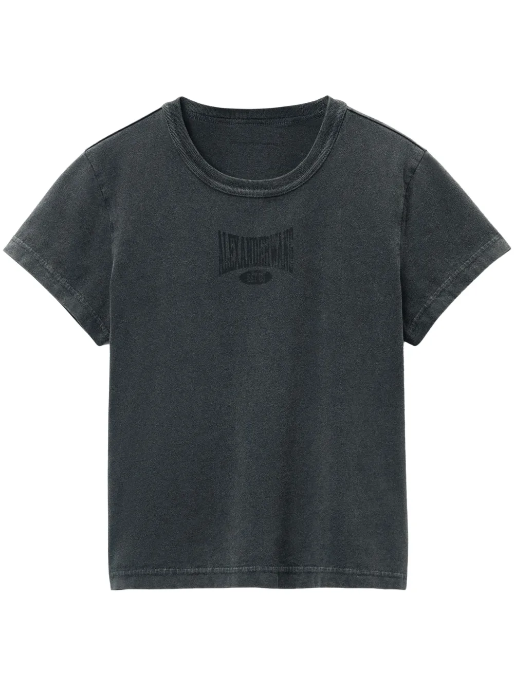 Alexander Wang playera con logo estampado | negro | Image 1