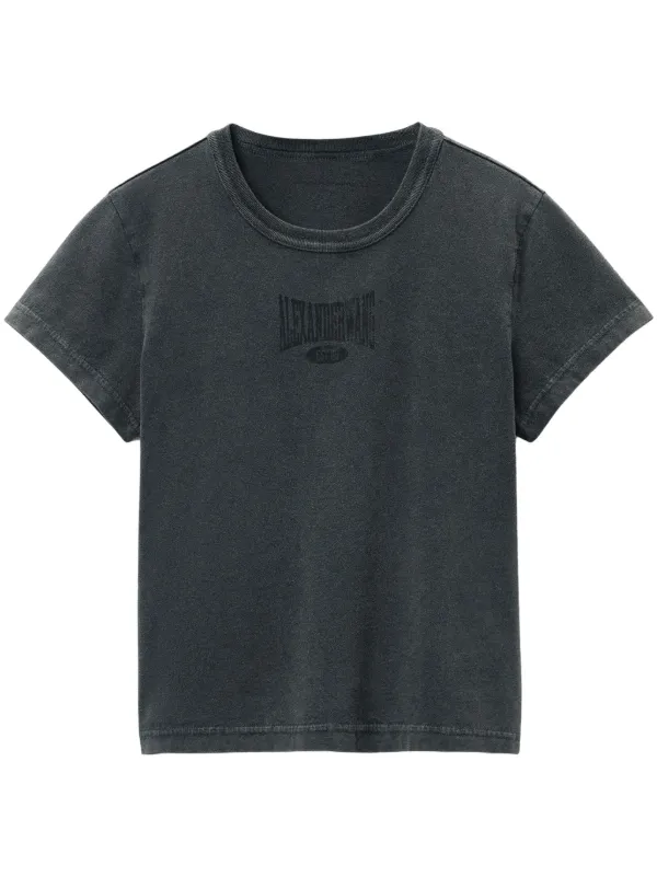 Alexander Wang ロゴ Tシャツ | ブラック | FARFETCH JP