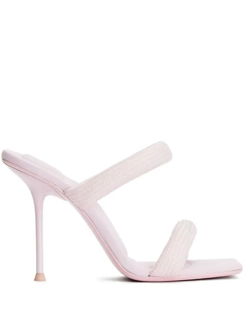 Alexander Wang sandalias Julie Tubular Webbing con tacón 105mm