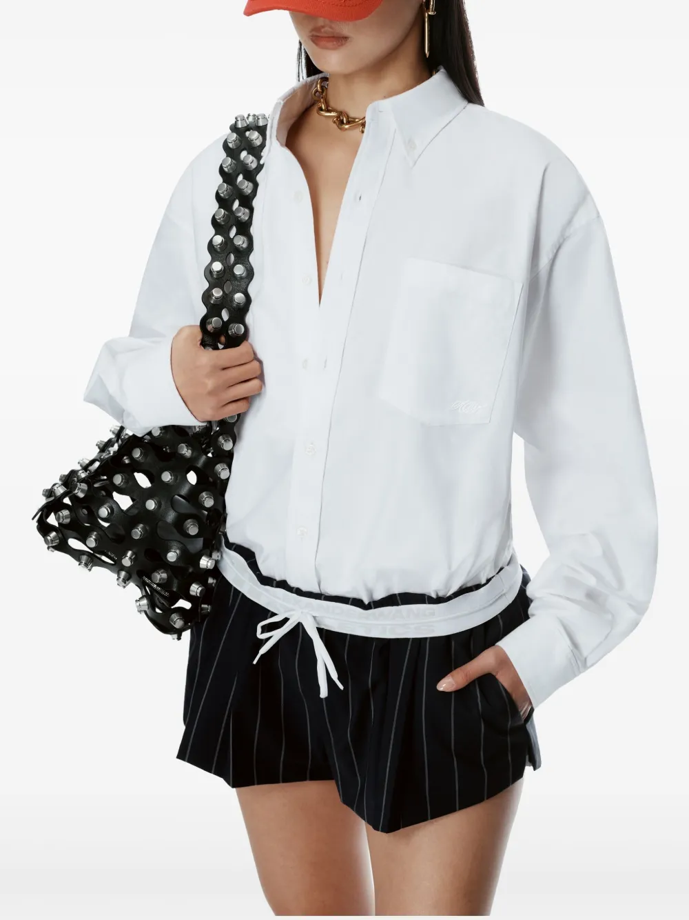 Alexander Wang Oversized overhemd Wit