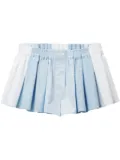 Alexander Wang pleated shorts - Blue