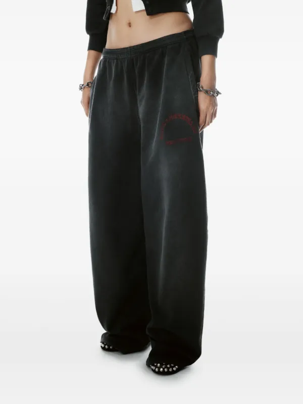 【ALEXANDER WANG】ENGINEERED TROUSERS 32 ALEXANDER WANG Belted pleated wool tapered pants | NET-A-PORTER