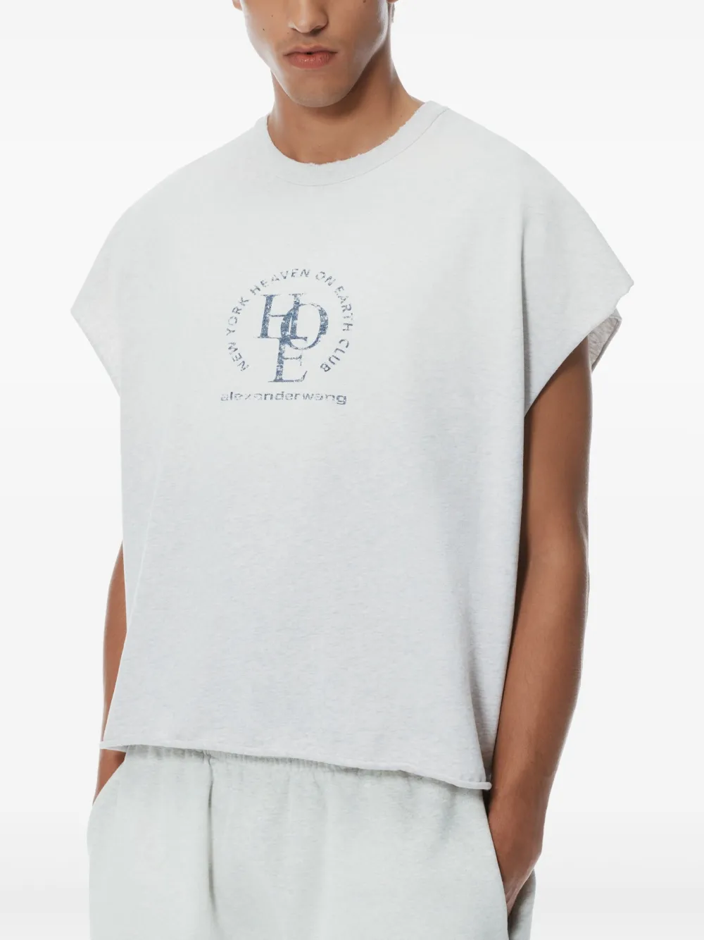 Alexander Wang Muscle T-shirt Grijs