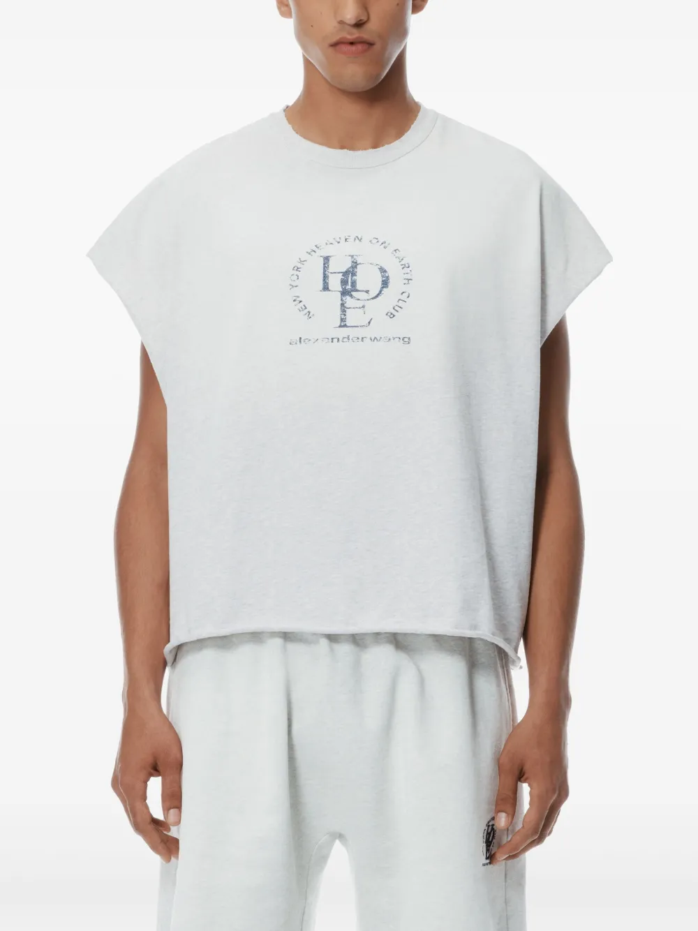 Alexander Wang Muscle T-shirt Grijs