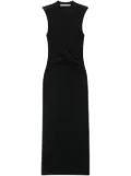 Alexander Wang knotted midi dress - Black