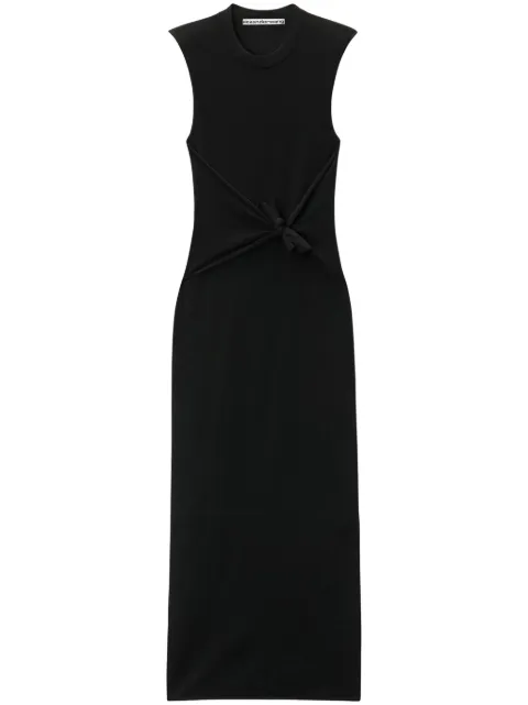 Alexander Wang knotted midi dress