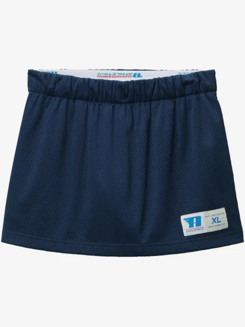 Alexander Wang mesh logo-patch shorts