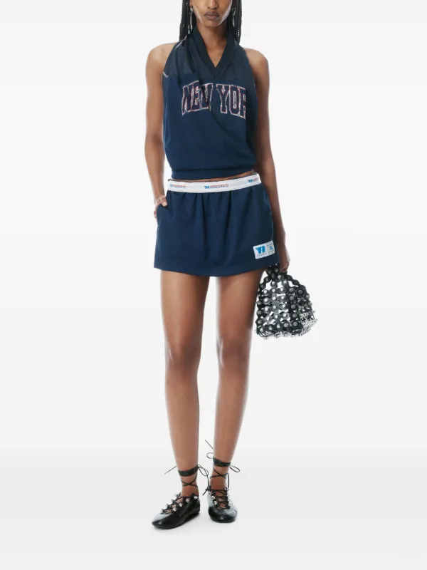 Alexander Wang Athletic Mini Skort | Blue | FARFETCH