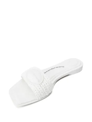 VIP【関税送料無料】希少 Alexander Wang rapture flip flops Rapture Flip Flop in BLACK | alexanderwang®