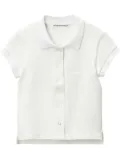 Alexander Wang button-up polo shirt - White