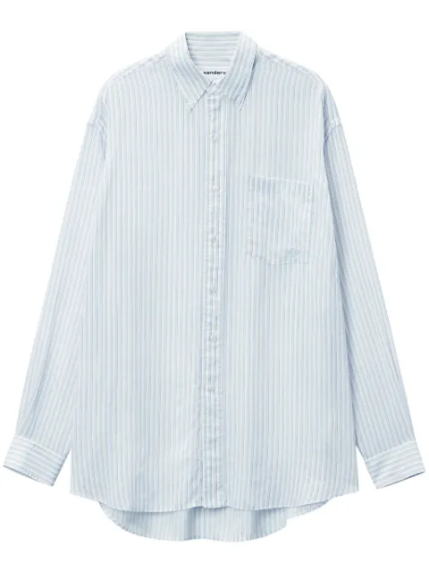 Alexander Wang camisa boyfriend con motivo de rayas
