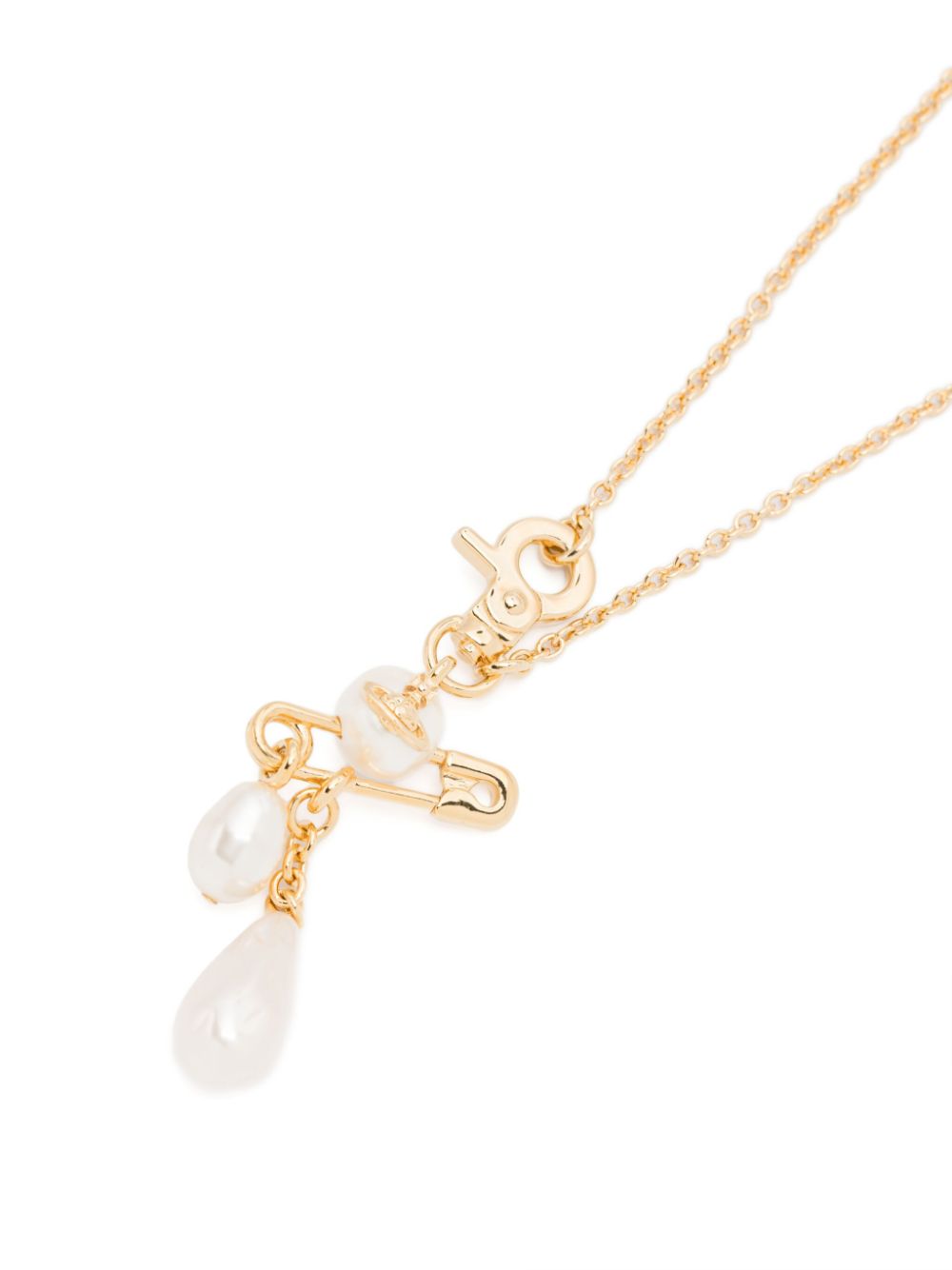 Vivienne Westwood small Claude necklace - Goud