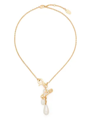 Vivienne Westwood パールドロップ チョーカー | ゴールドトーン 
