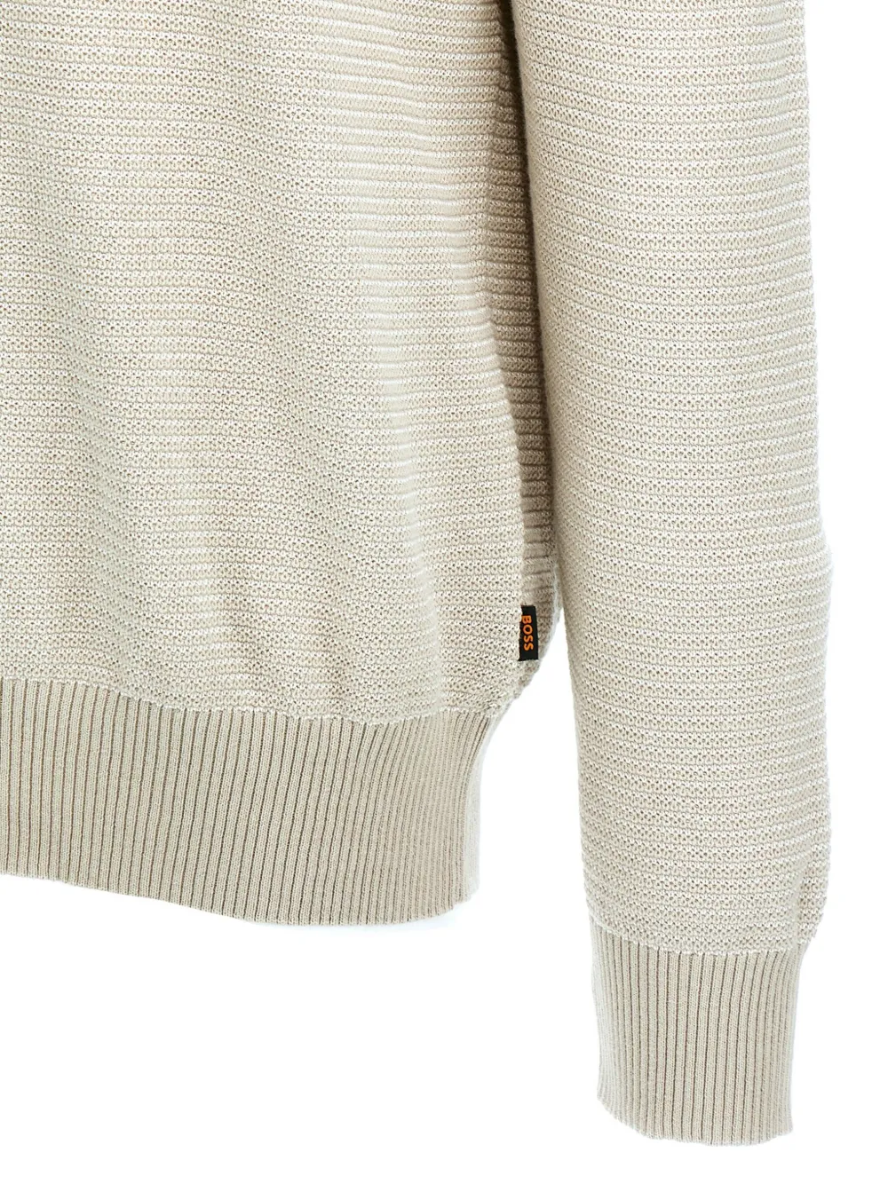 Shop Hugo Boss Amercury Sweater In Nude